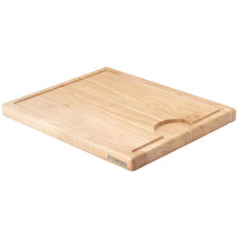 Continenta Tabla de Cocina 42x34 cm Madera de árbol de la goma